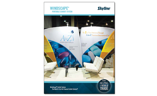 Request a Skyline WindScape® Portable Display System Product Brochure!
