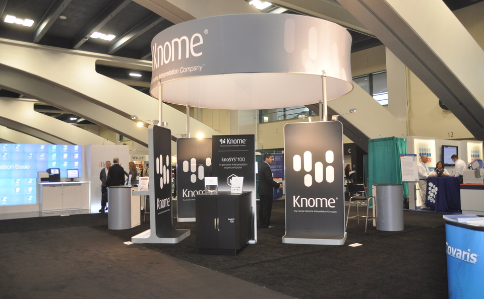 Skyline Northeast Knome trade show custom island