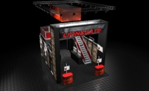 Lionsgate custom modular trade show display