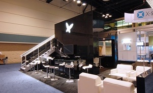 Spineart custom modular exhibit