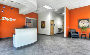 Skyline West office lobby